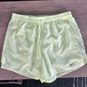 Nike Neon Green Running Shorts